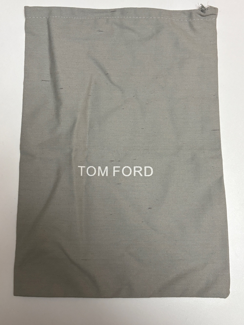 Tom Ford Light Gray Branded Dust Bag